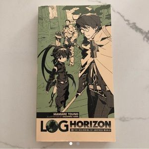 “Log horizon” anime novel